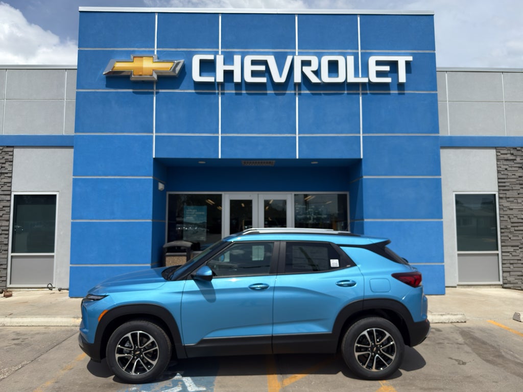 2026 Chevrolet Trailblazer LT in Marina Blue Metallic — front three-quarter view